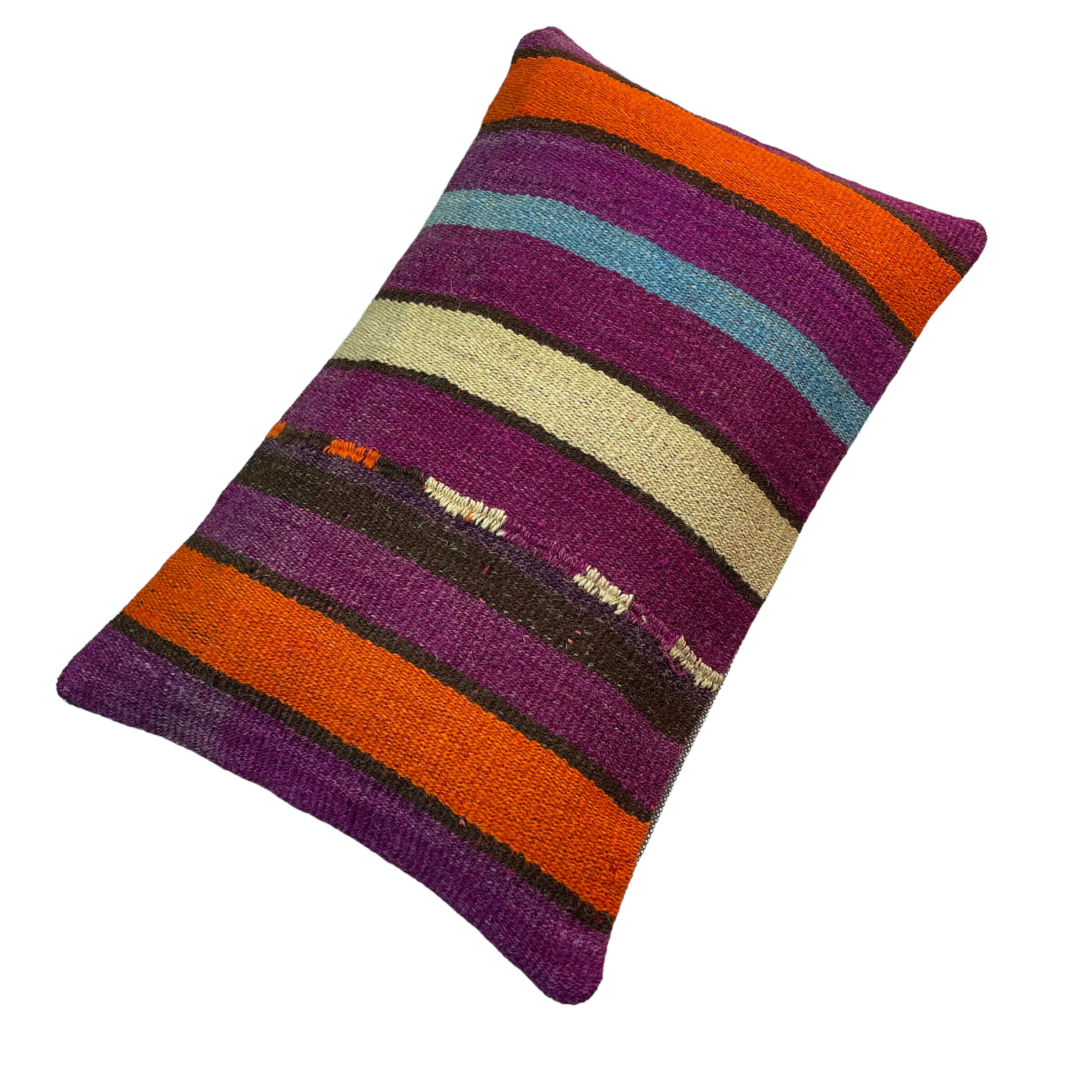 Vintage turkish kilim cushion cover