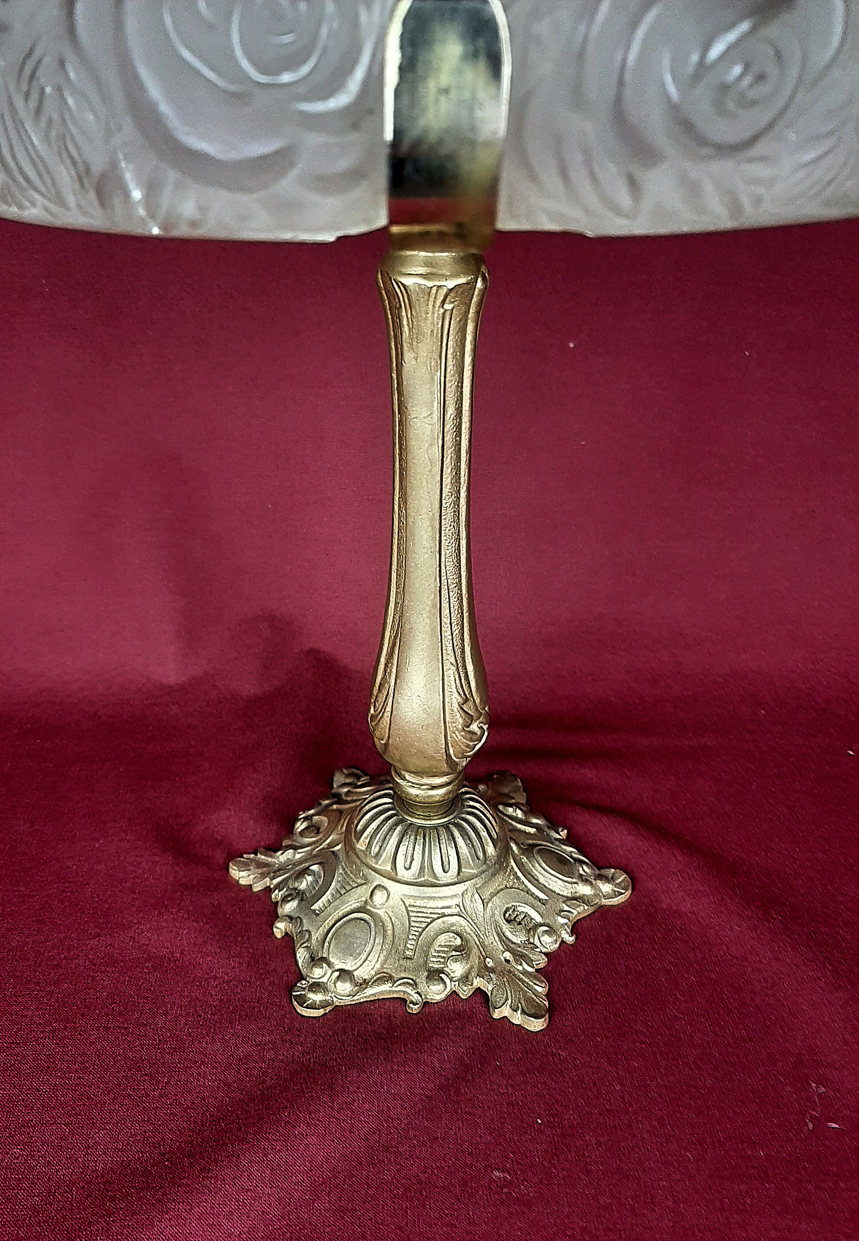 Vintage lamp Art Deco 36 cm height x 25cm diameter