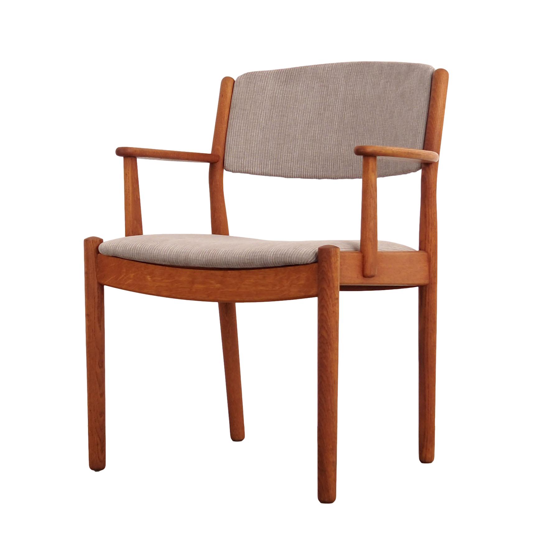 Oak chair, Danish design, 1960s, designer: Poul M Volther, manufacturing: FDB