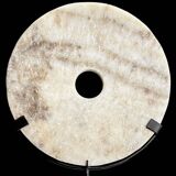 Natural onyx disc on base – unique handcrafted piece