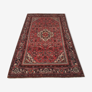 Handmade husseinabad persian carpet 218x134cm