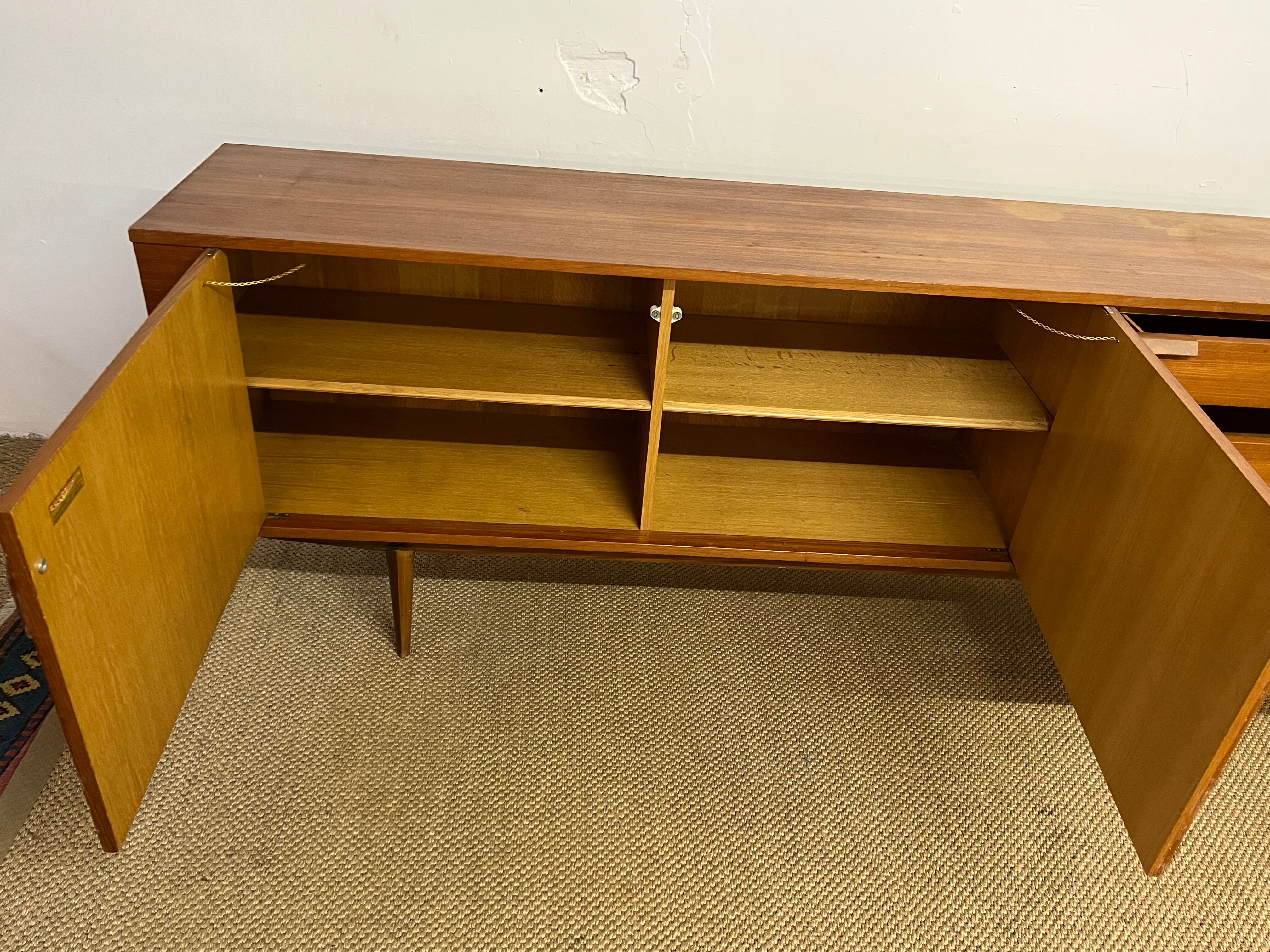 Scandinavian-style vintage enfilade