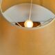 Large Hand Woven Wicker Rattan Table Lamp, France, 1970s
