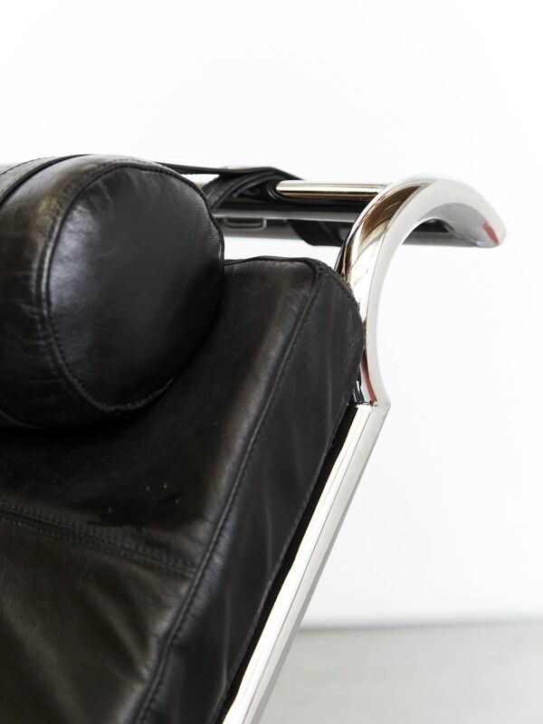 Fauteuil et repose-pieds Gabriele Mucchi ''Genni'' pour Zanotta