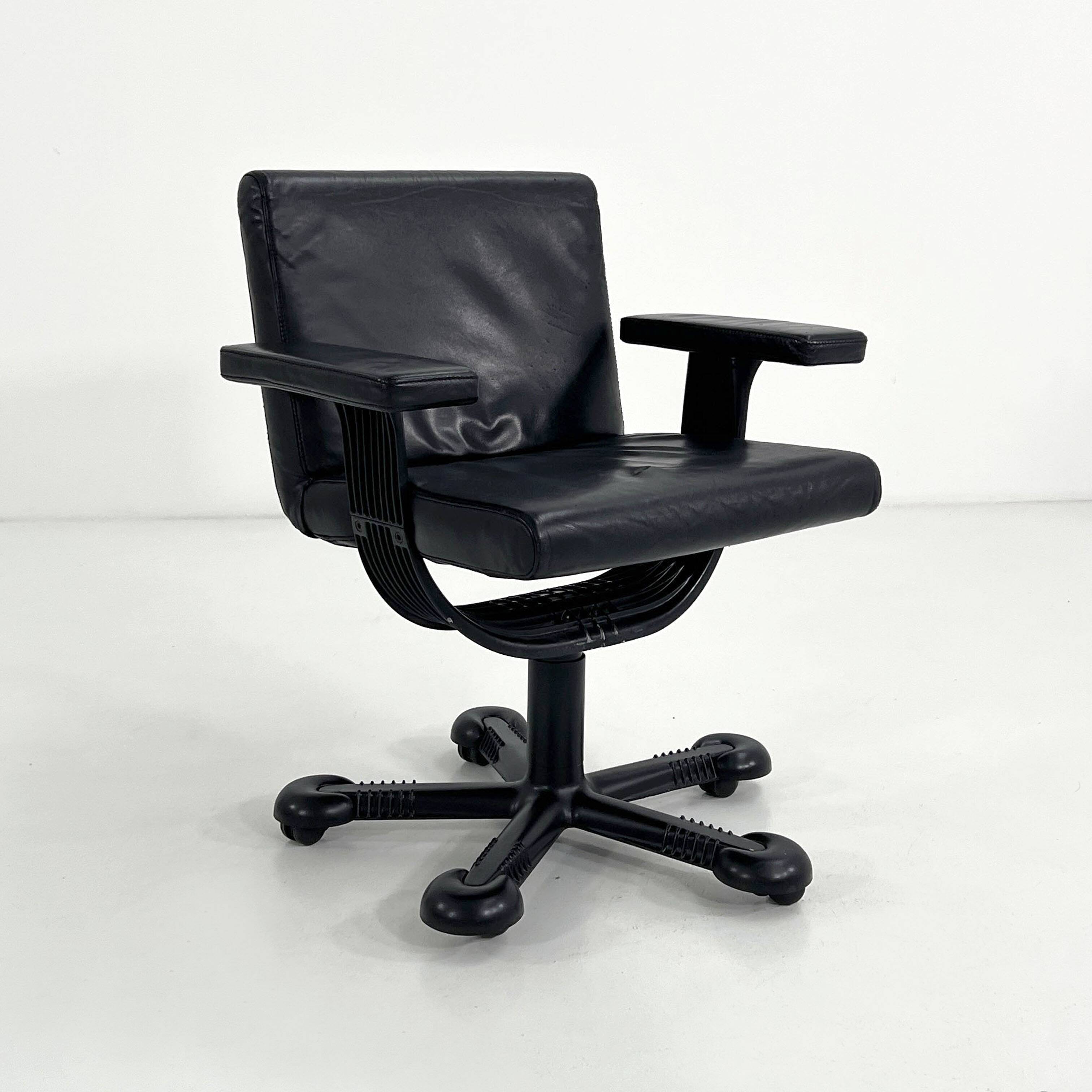 Chaise de bureau pivotante "Mix" par Afra & Tobia Scarpa pour Molteni, 1970