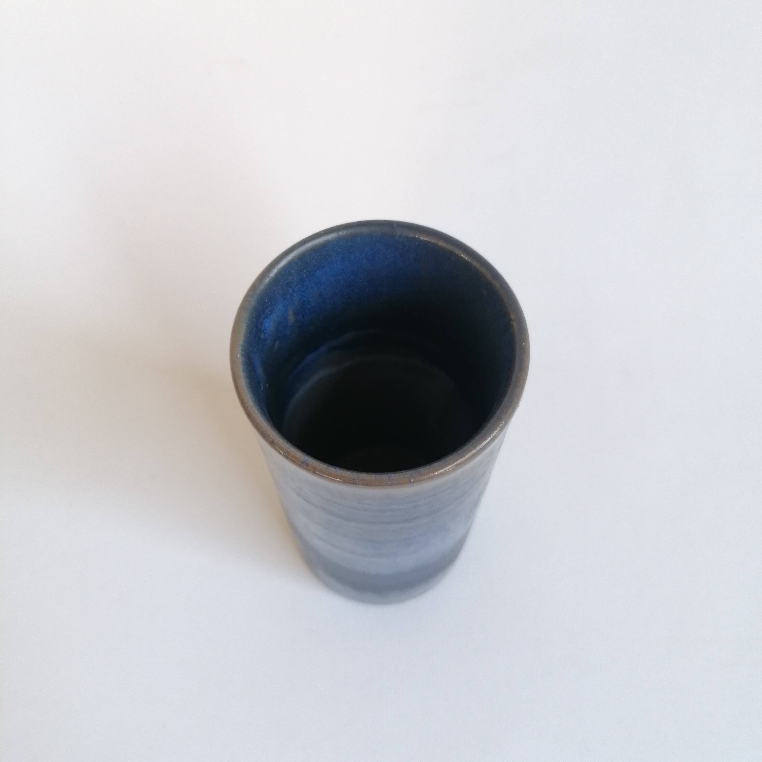 Small vintage roll vase Antonio Lampecco