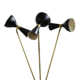 Floor lamp in the style of the Italian creations of the 50s