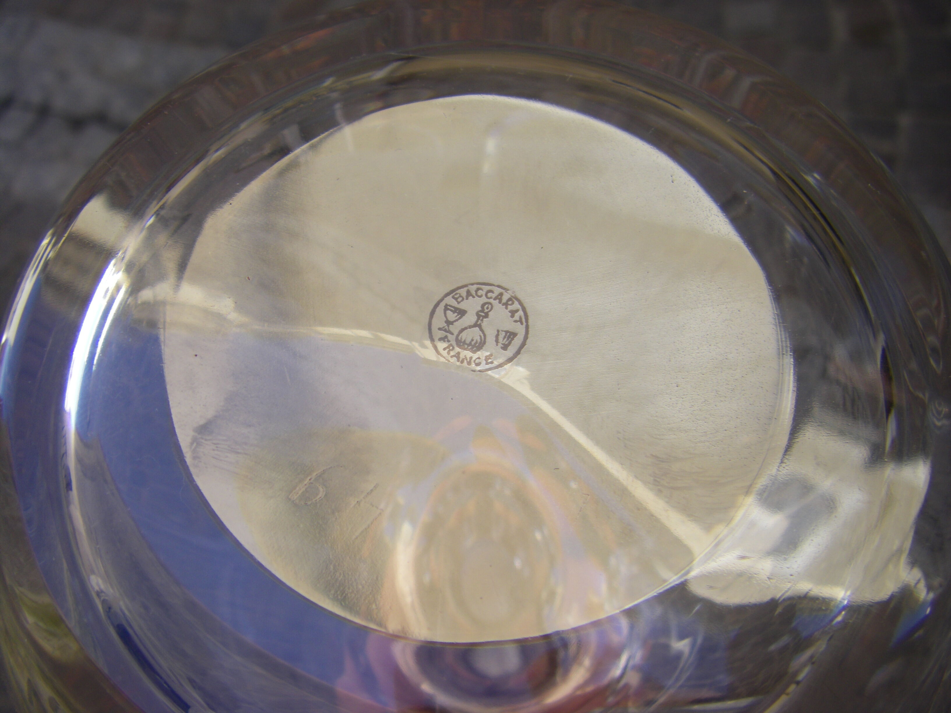 Baccarat crystal decanter