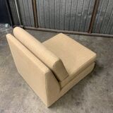 Chauffeuse moderne lin