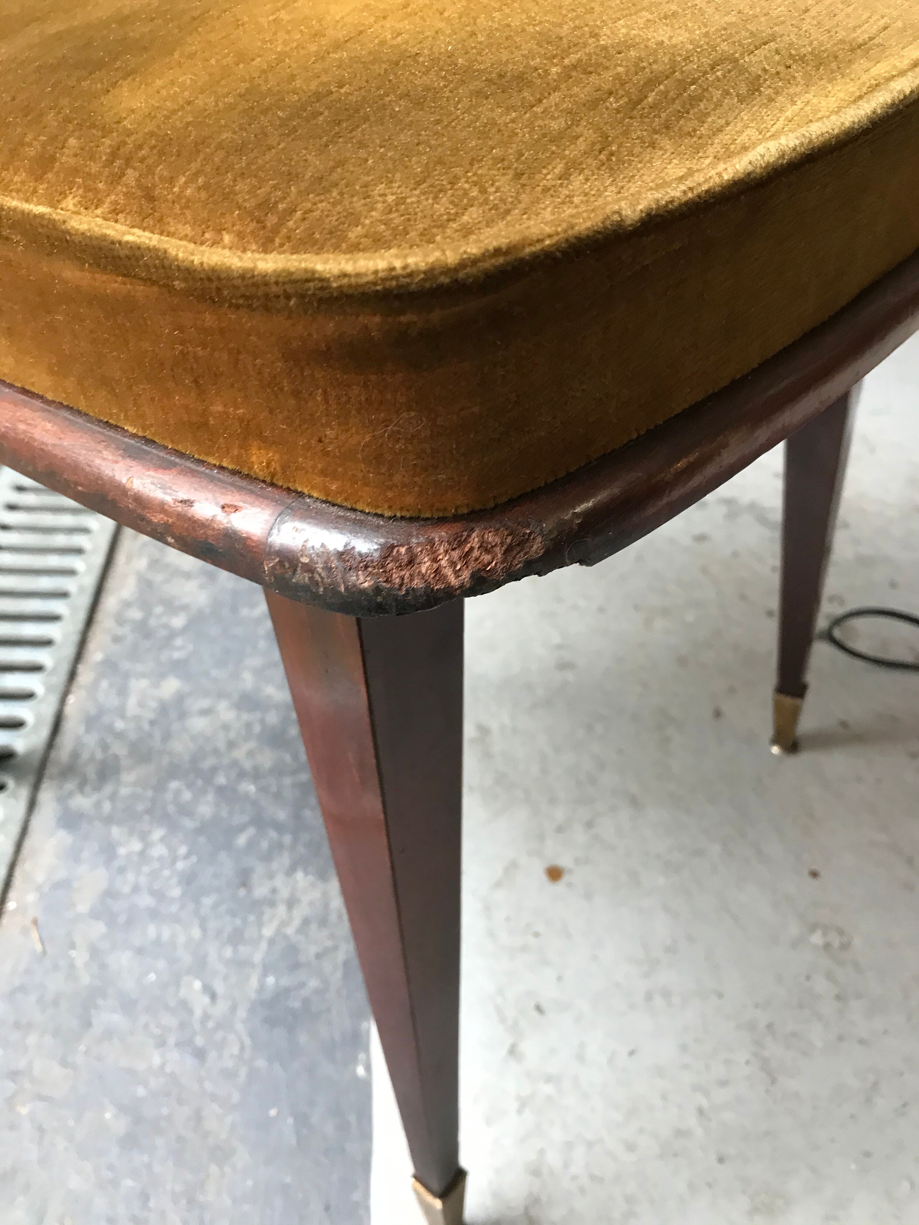 Vintage rosewood chair 1960