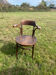 J J Kohn curved wood office chair