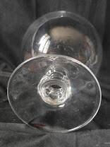 1960/80 Large signed seal cup / crystal / 1.5 liters