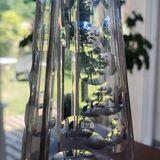 Vintage cut glass vase from the 60s