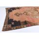 Vintage Turkish Hand-Knotted Wool Cotton Orange Runner 159x366