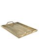 Hollywood regency brass tray, Italy 1970s