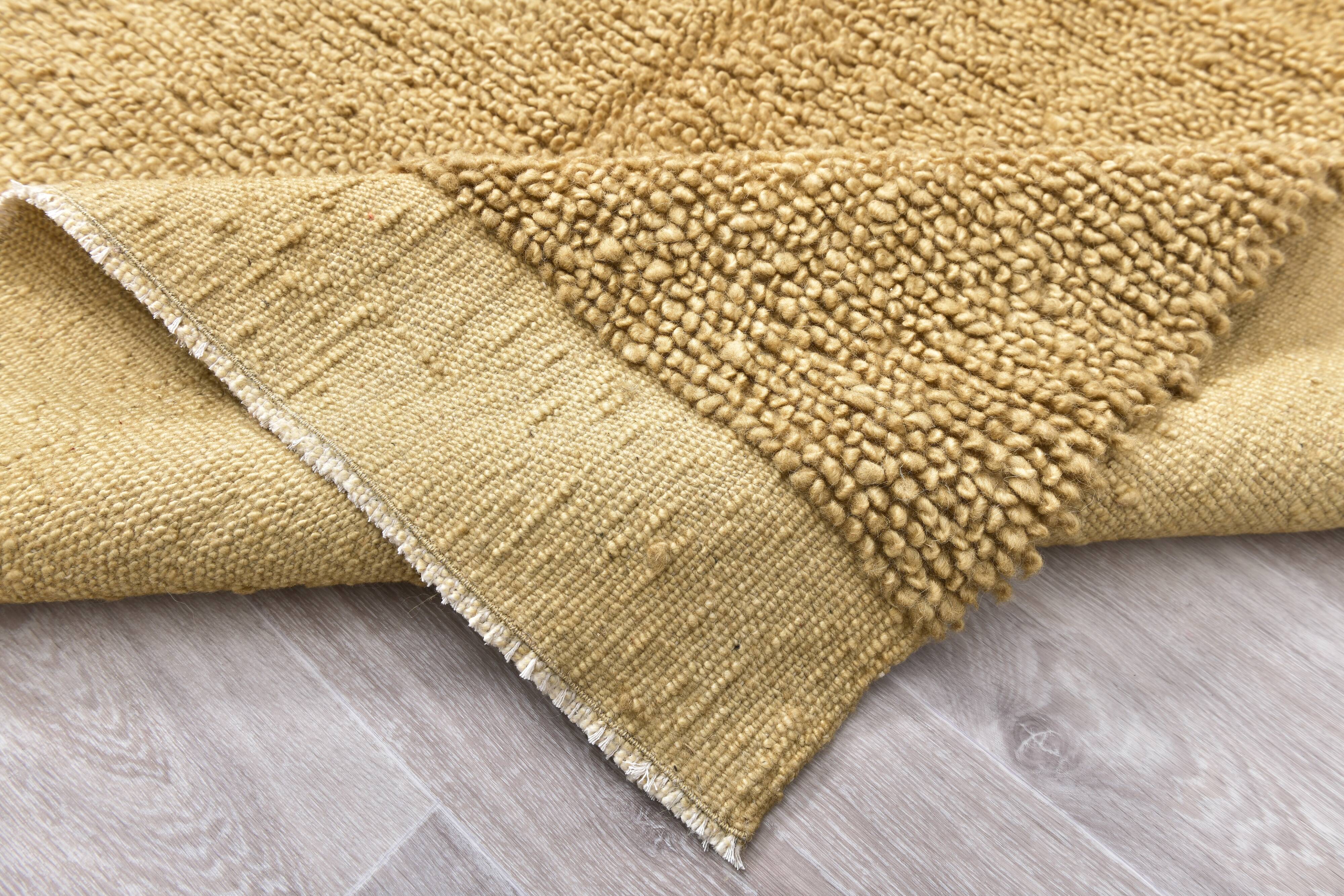 5x7 Modern %100 Wool Vintage Rug 163x212Cm SK 240947