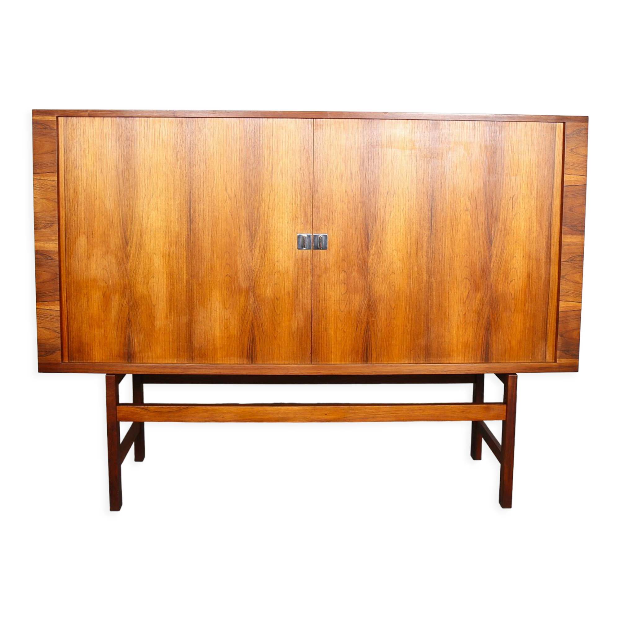 Buffet Hans J. Wegner RY-45 Président Ry Møbler Highboard Danish Design années 60
