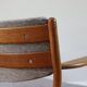 Pair of vintage Scandinavian Poul Volther J72 oak armchairs, 1960s