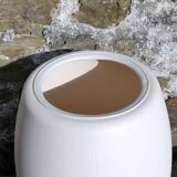 Pouf Vintage Design ou Tabouret / Coffre à linge Œuf Allibert