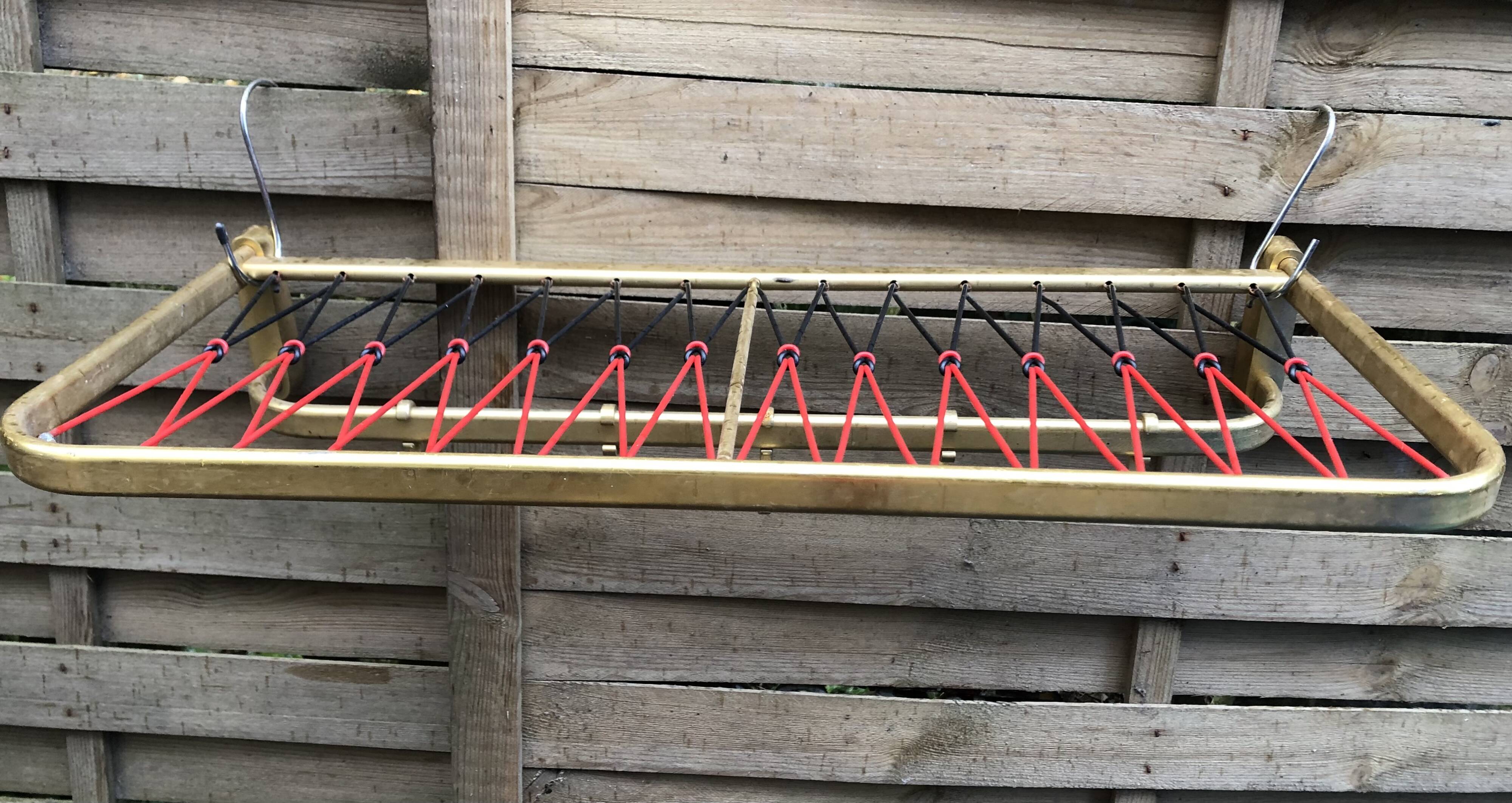 Wall coat rack sncf scoubidou 60s vintage