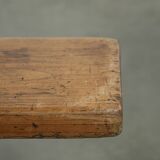 Banc de couloir brocante français / banc pour la table à manger avec un super look