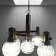 Vintage Italian chandelier in the style of Gaetano Sciolari, 1970s