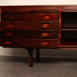Sideboard in rio-rosewood by Gianfranco Frattini for Bernini - Italy - 1960's