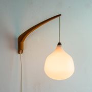 Wall light by Uno & Östen Kristiansson for Luxus Vittsjö, 1950s