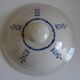 Old earthenware tureen of Saint Uze France