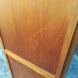 Vintage asymmetrical cabinet