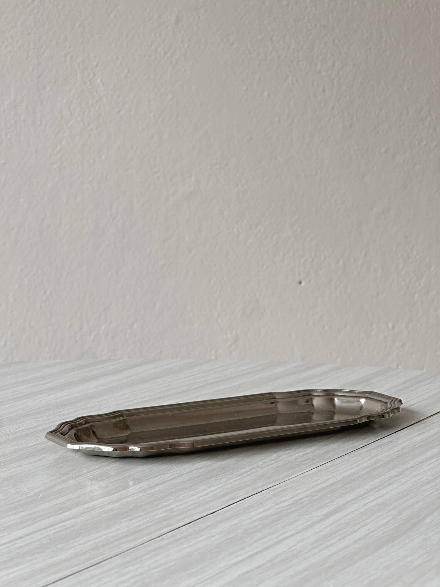 Small antique silver tray