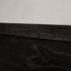 Mid-Century Modern Scandinavian Dark Oak Sideboard with Metal Handles