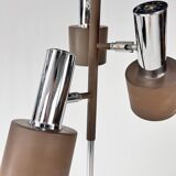 Lampadaire Wilko/Solken Leuchten avec lampes orientables, 1970s