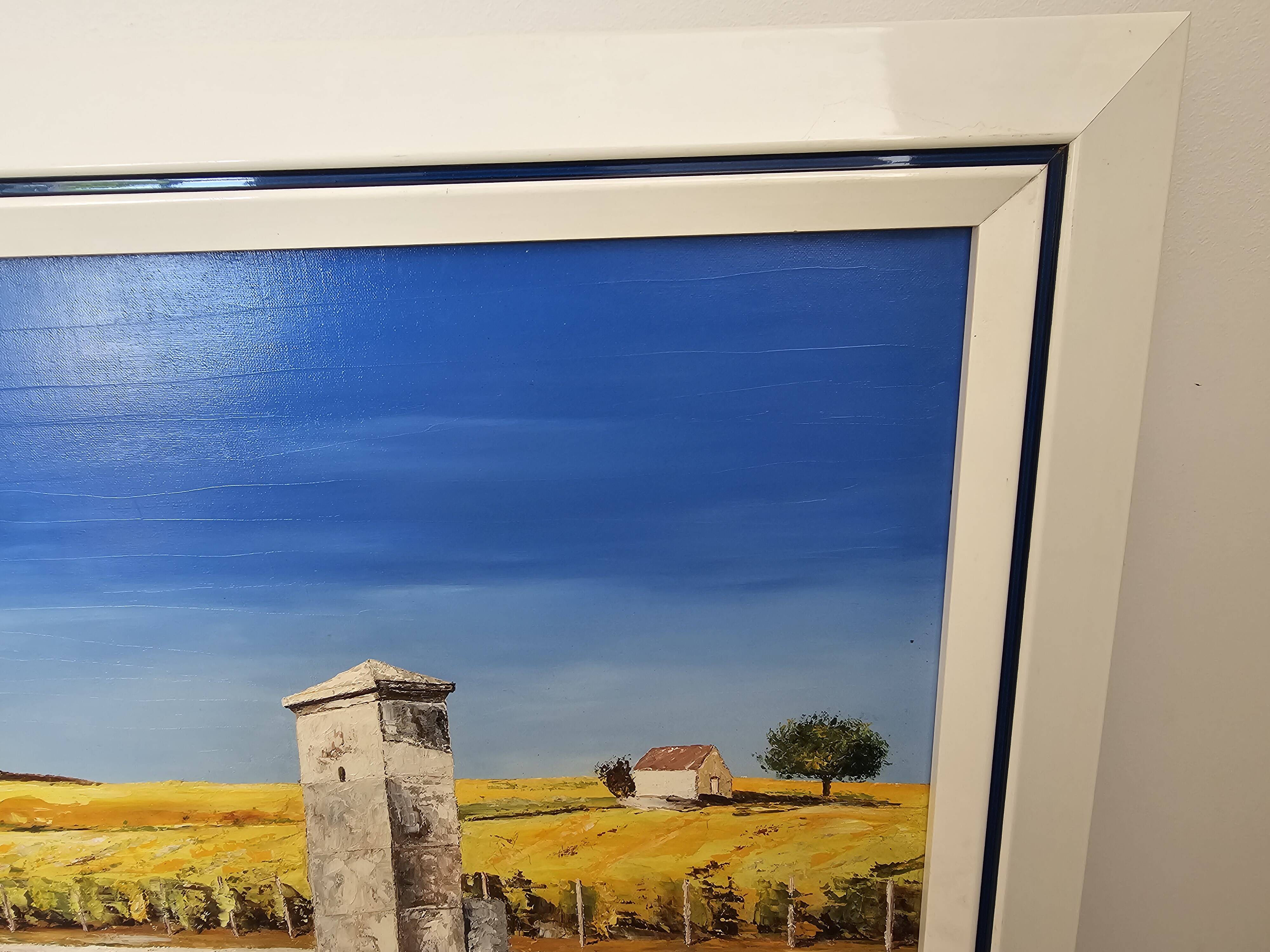 Oil painting - Clos des Mouches in Beaune - Jean-François Caillot