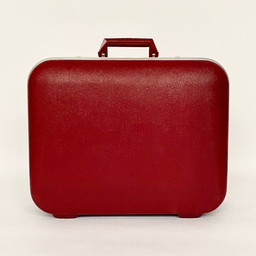 Vintage Delsey suitcase