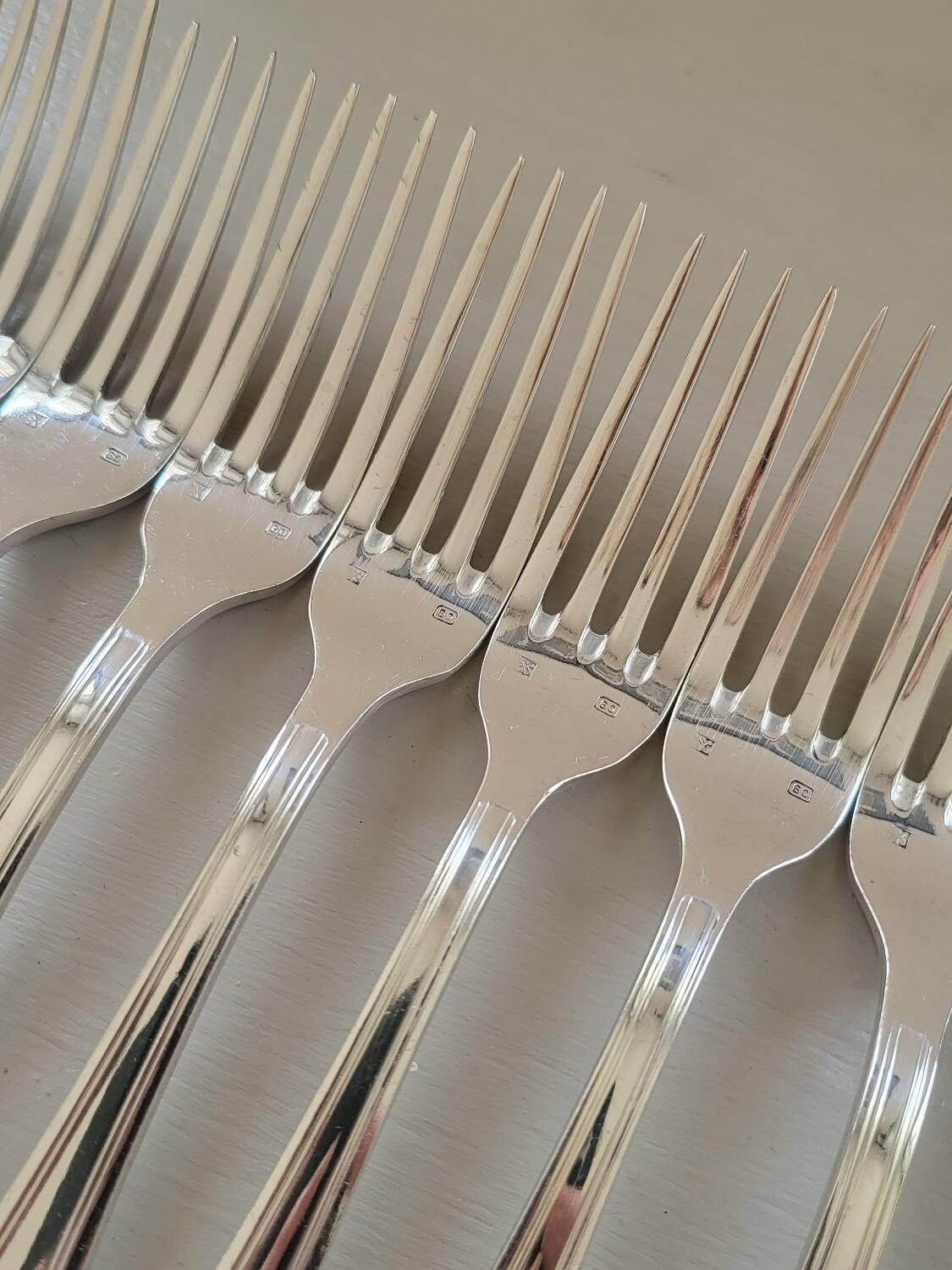 Silver Metal Dessert Entremet Cutlery