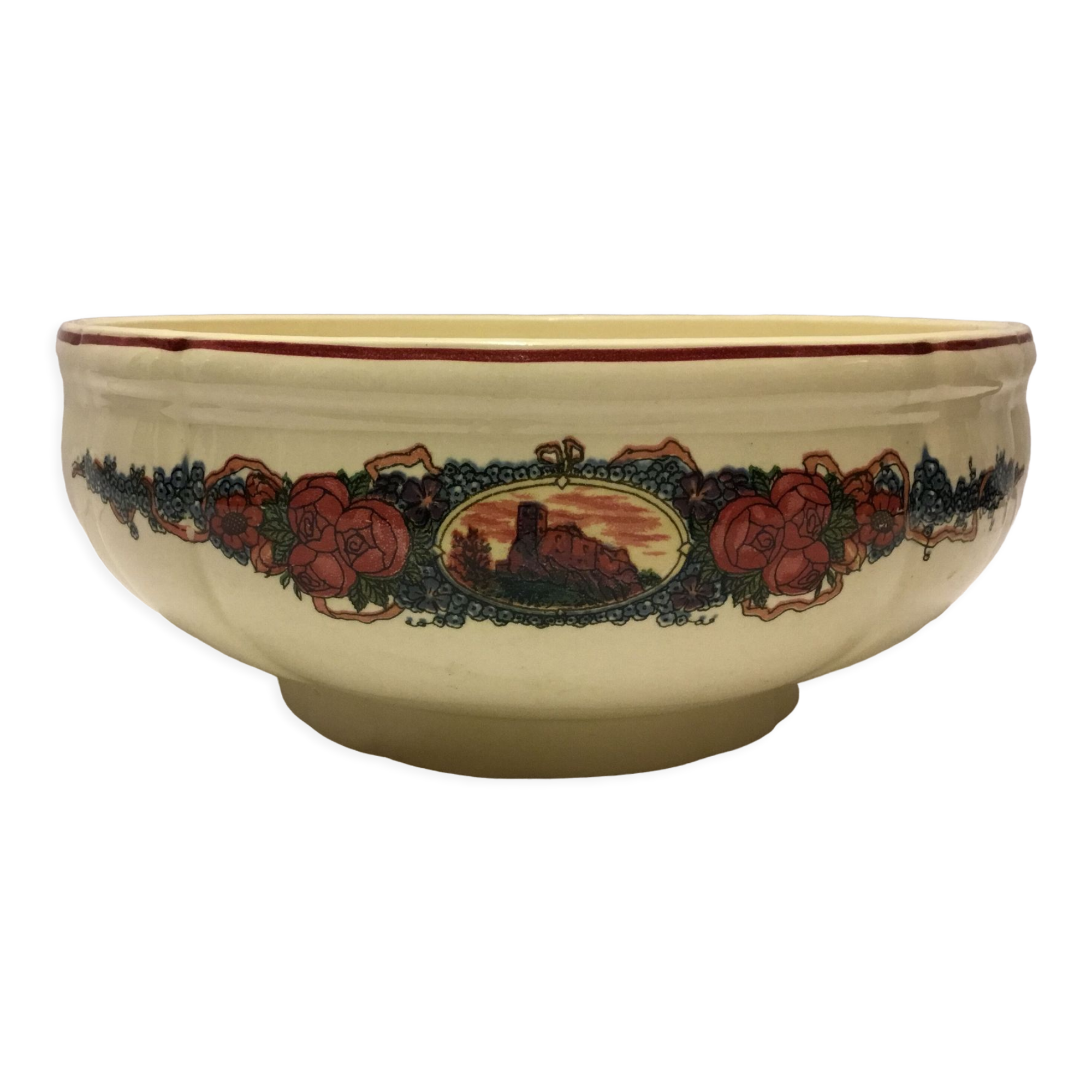 Salad bowl Sarreguemines Obernai