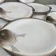 Fish plates Longwy