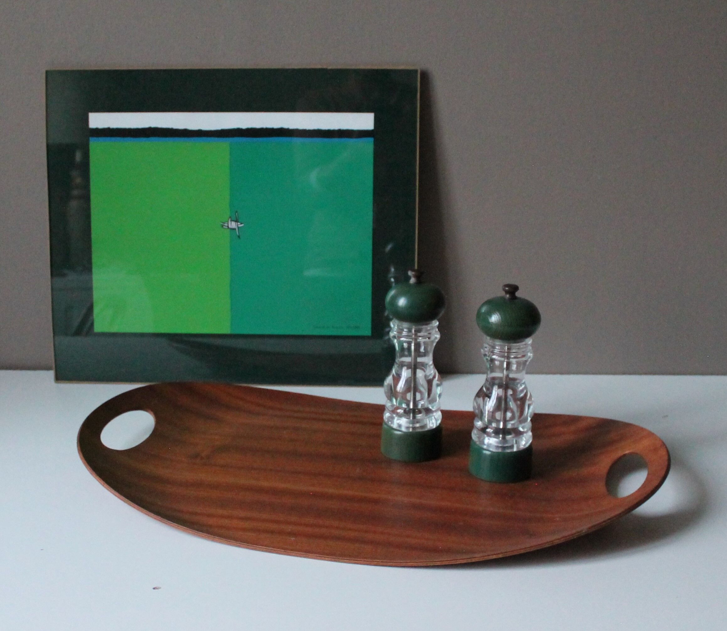 Salt and pepper duo 'Peugeot' from the vintage years