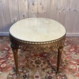 Louis XVI style oval coffee table