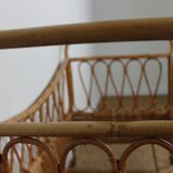 Rattan bed