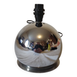 Chrome ball lamp base from the 70s