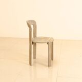 Set of 6 khaki chairs by Bruno Rey for Dietiker 70's