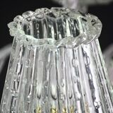 Luxury Art Decò Barovier e Toso Chandelier, Murano "Bubble" Glass, 1950s