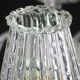 Luxury Art Decò Barovier e Toso Chandelier, Murano "Bubble" Glass, 1950s