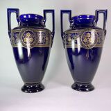 Vase Amphora Boch Frères Keramis 1890