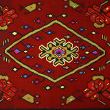 Anatolian handmade kilim rug 285 cm x 218 cm