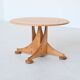 Table à manger sculpturale Sjoerd Soeters en bouleau Lundia Pays-Bas