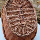 Vintage wicker basket 42 cm