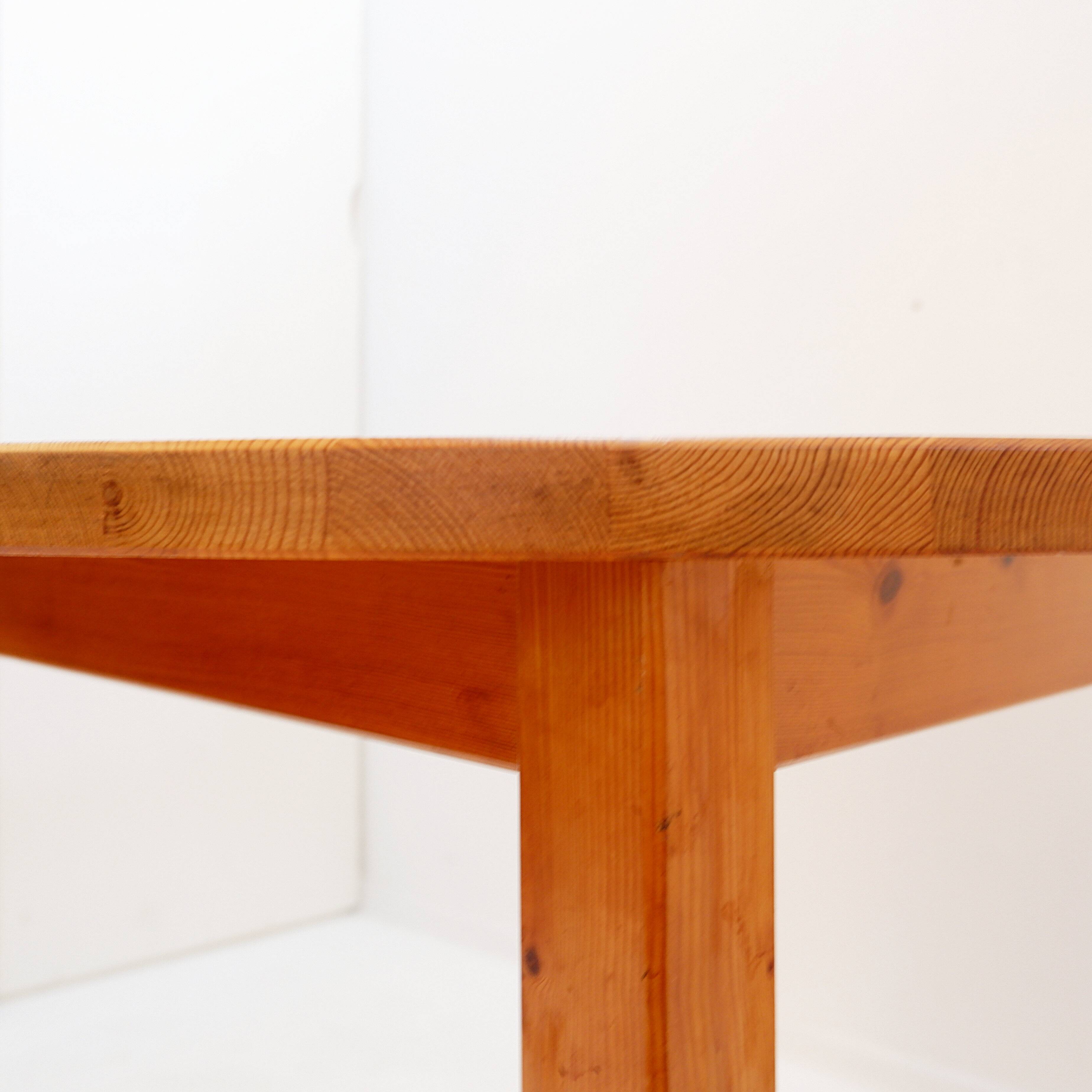 Ensemble de salle à manger suédois en pin, milieu du siècle - années 1970
